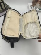 Pu双拉链化妆包